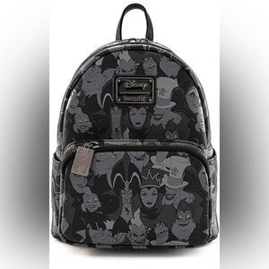 Loungefly Disney Villains Debossed All Over Print